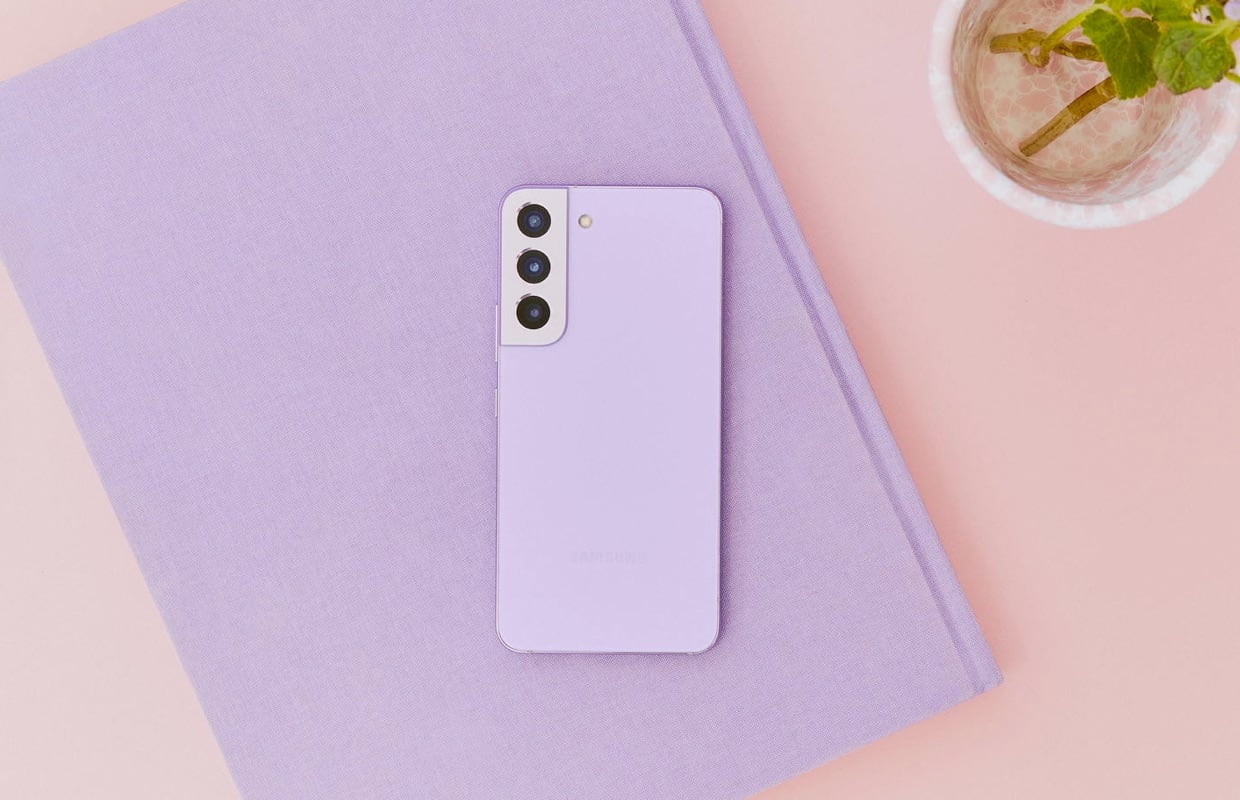 Dit is de paarse Samsung Galaxy S22: ‘Bora Purple’ binnenkort te koop