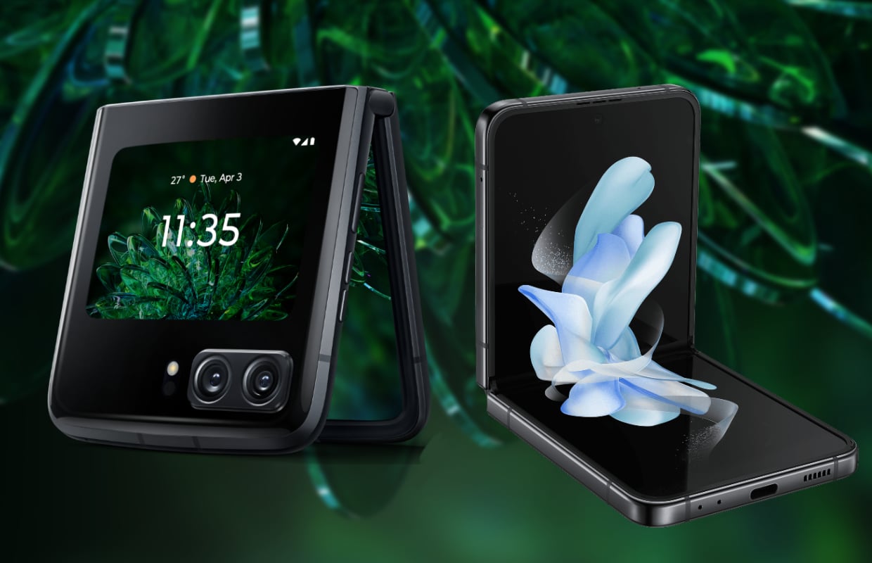 Motorola Razr 2022 vs Samsung Galaxy Z Flip 4: opvouwbare smartphones vergeleken