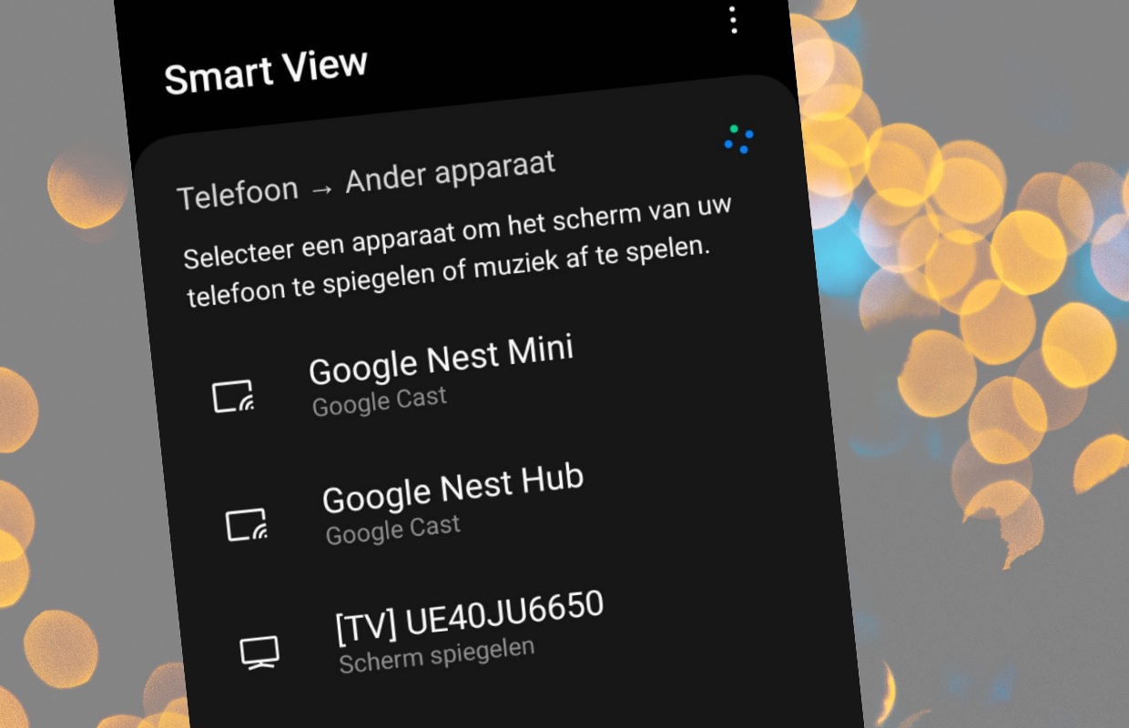 Scherm spiegelen van Samsung-smartphone kan nu ook naar Chromecast: zo werkt het