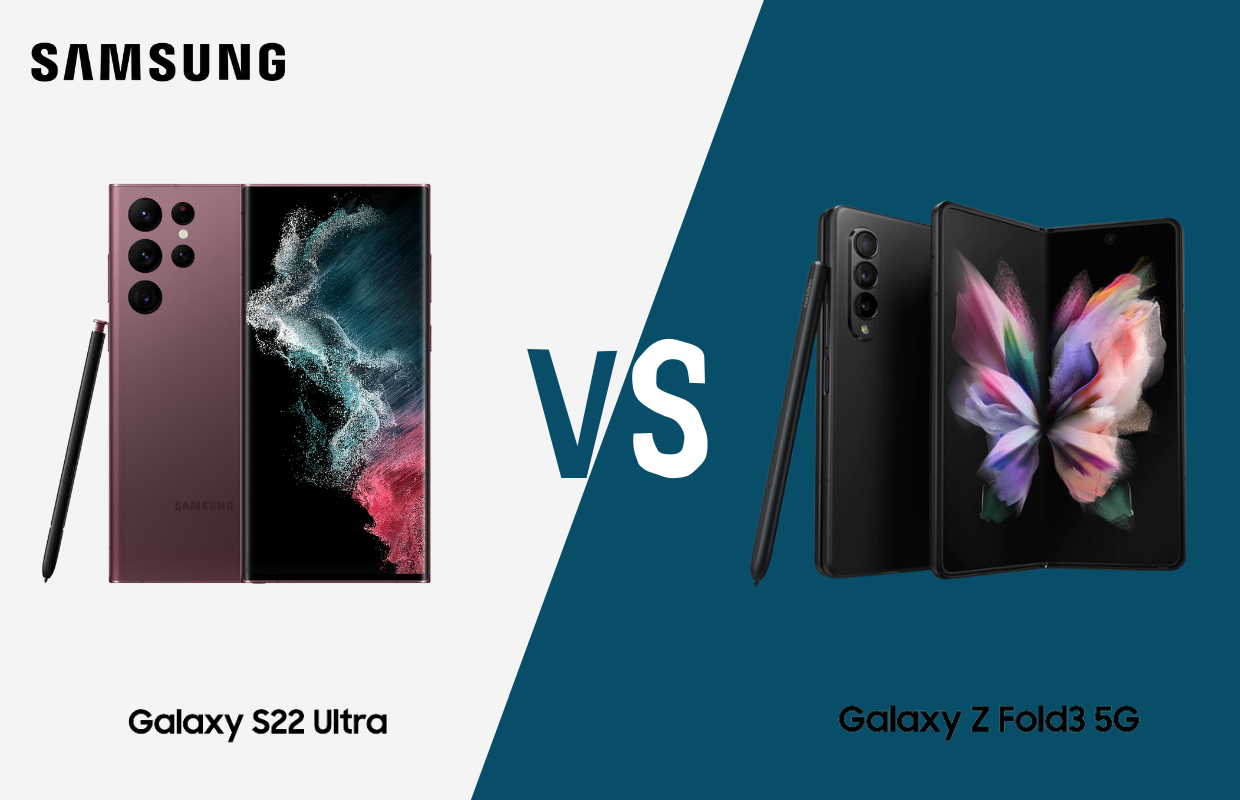 Welke Samsung past het best bij jou? Galaxy S22 Ultra vs Galaxy Z Fold3 5G (ADV)