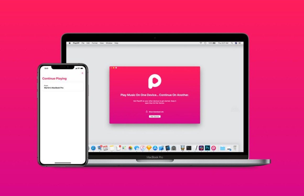 PlayOff schakelt Apple Music automatisch over van je Mac naar iPhone