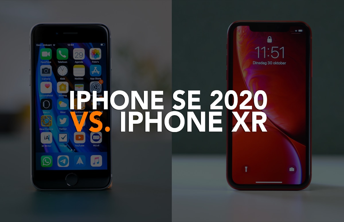 Video van de week: iPhone SE 2020 vs iPhone XR