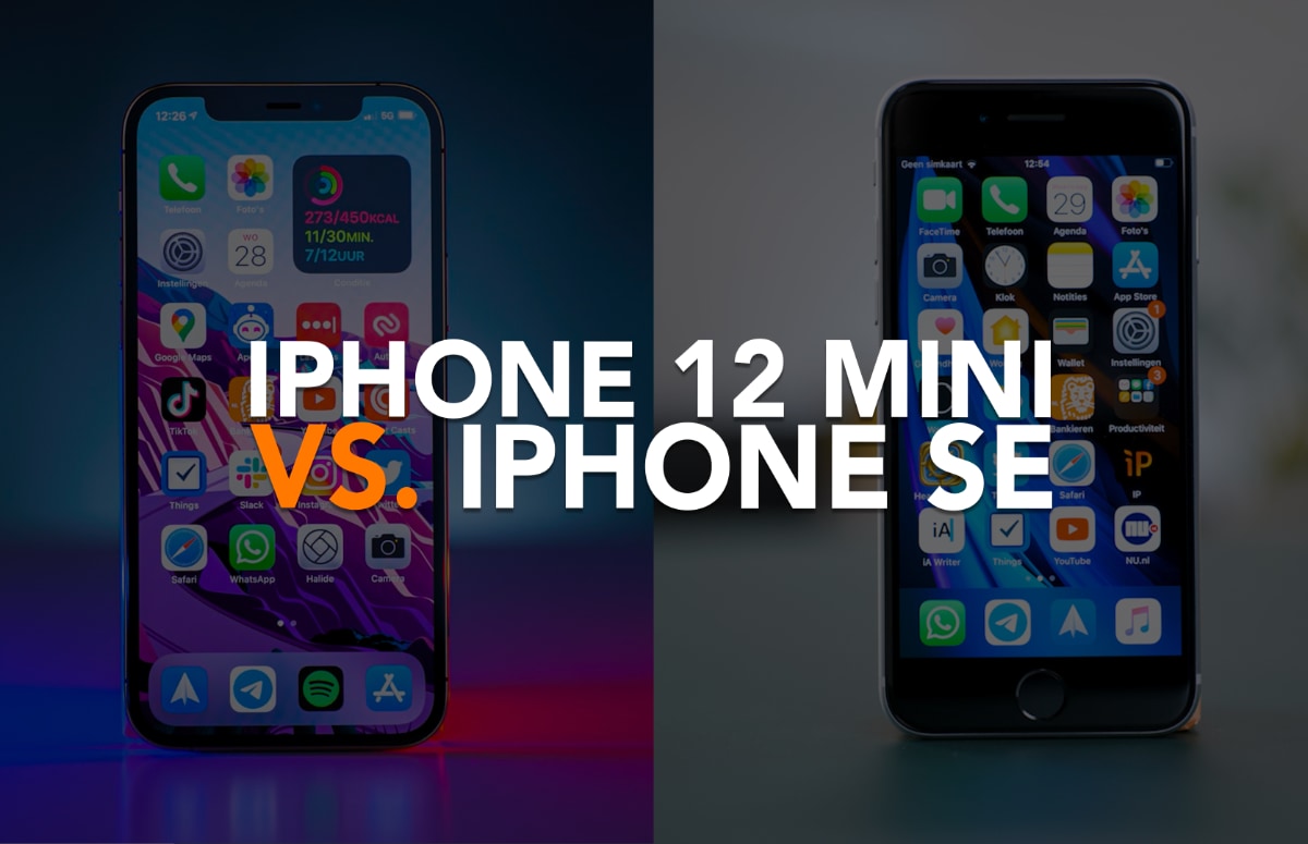 Video van de week: iPhone 12 mini vs iPhone SE 2020