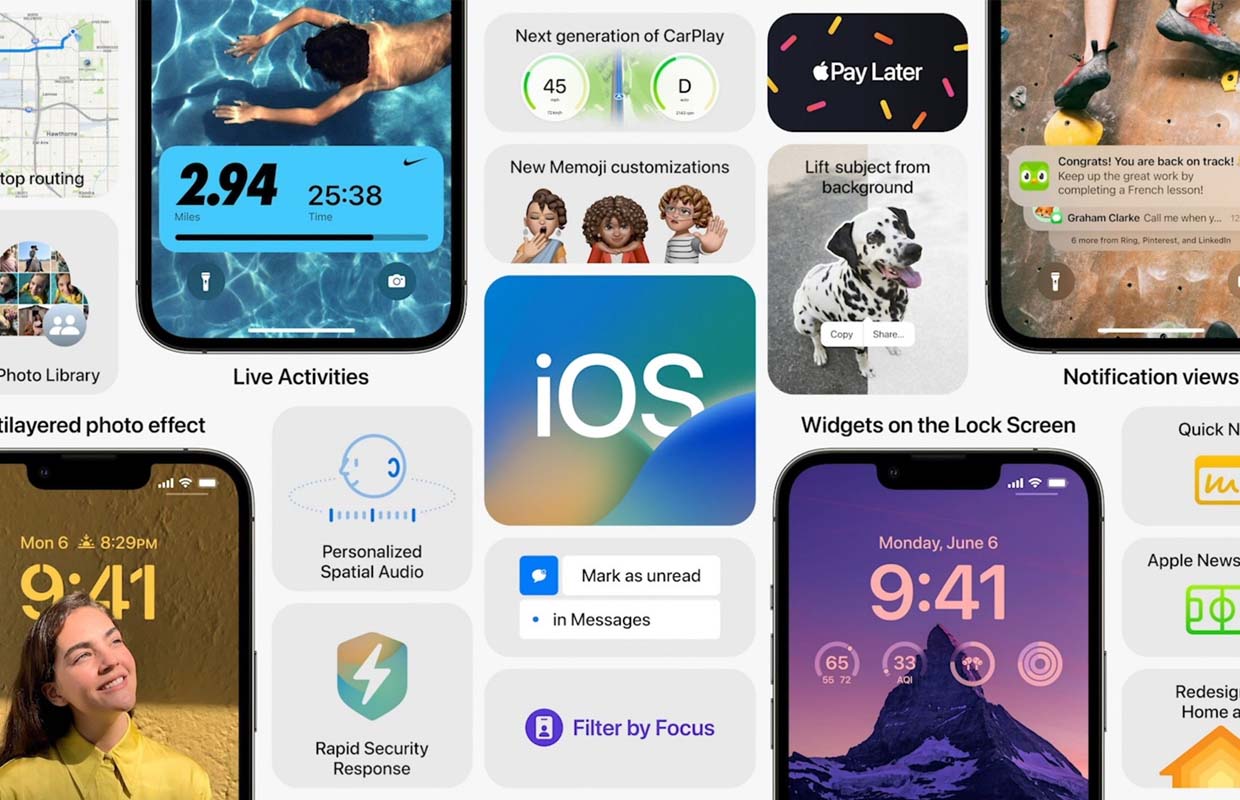 Tweede bèta van iOS 16 beschikbaar voor ontwikkelaars: dit is er nieuw