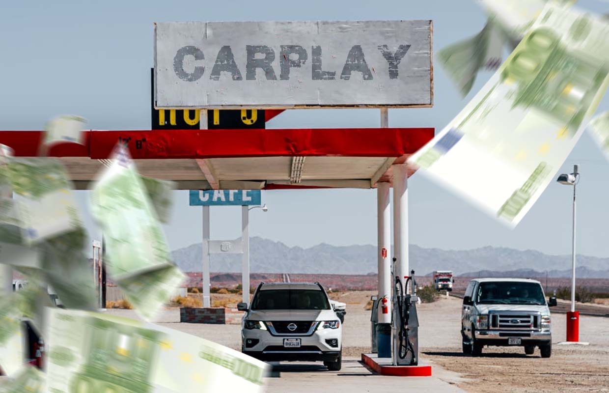 Nieuwe CarPlay-feature: je brandstof betalen via het scherm in je auto