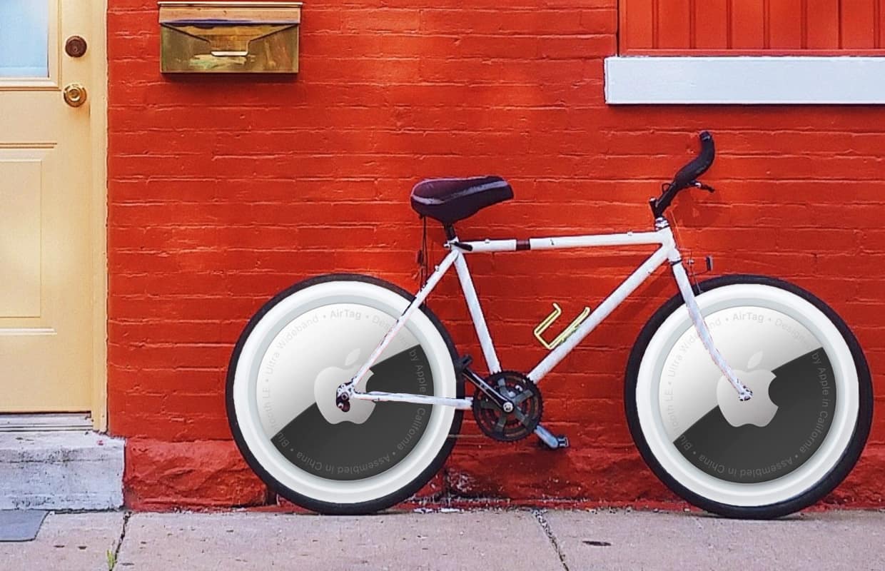 Dit zijn de drie beste manieren om een AirTag op je fiets te verstoppen
