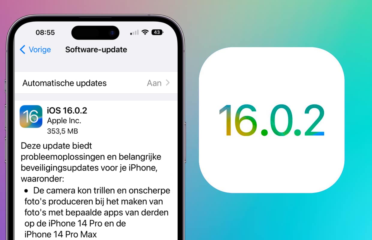 iOS 16.0.2: belangrijke update voor iedereen (vooral iPhone 14)