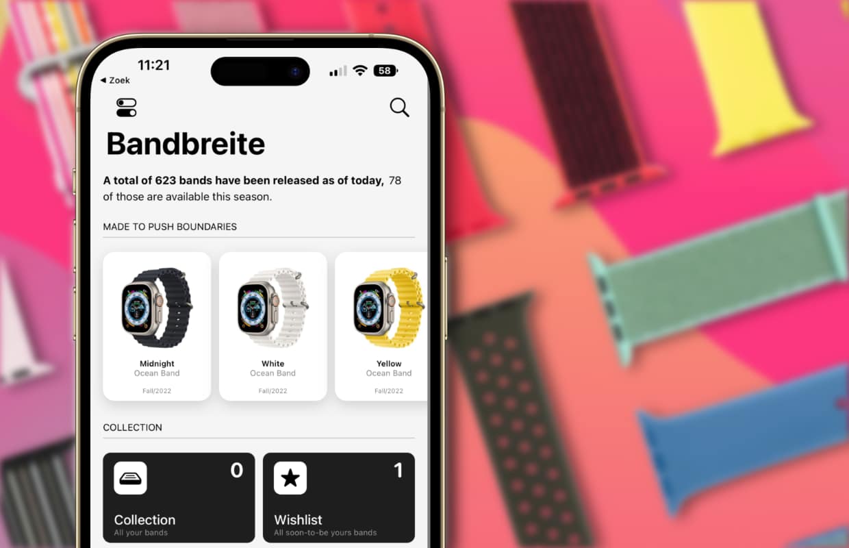 Bandbreite is dé app voor Apple Watch-bandjes (en verzamelaars)