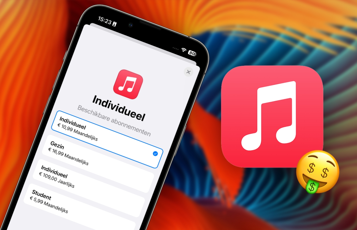 Apple Music goedkoper: bespaar 2 euro per maand