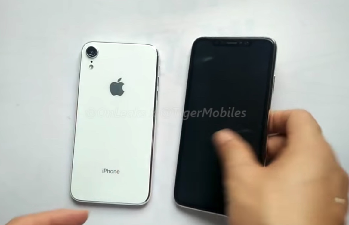 Video toont gelekte dummies iPhone X Plus en 6,1 inch-iPhone 2018