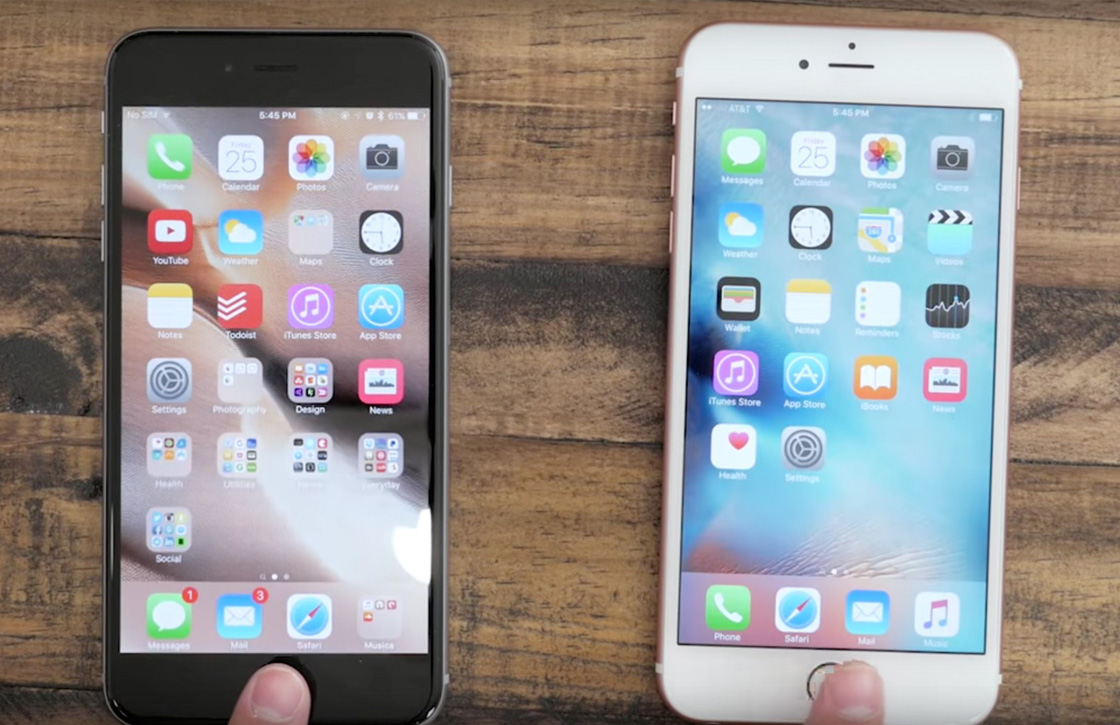 Video: Zo veel sneller is Touch ID op de iPhone 6S