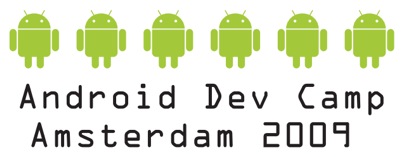 Verslag Android Dev Camp, 8 januari 2009