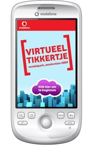 Vodafone organiseert citygame met HTC Magic