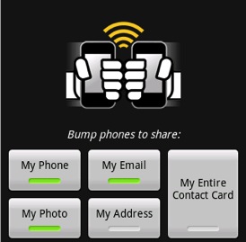 Bump: gegevens uitwisselen tussen Android-toestellen