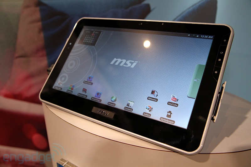 Hands-on met de MSI Android Tablet op CES