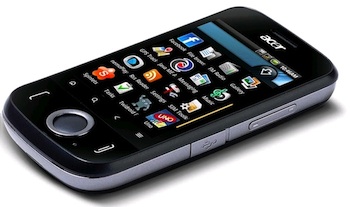 Acer beTouch E110 en E400: twee nieuwe Android-telefoons van Acer
