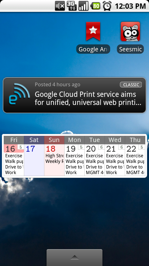 Jorte: nieuwe uitgebreide Android kalender-applicatie met widgets