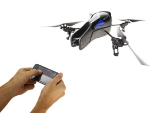 Parrot AR.Drone helicopter ook met Android te bedienen