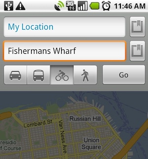 Google Maps voor Android krijgt fietsroutes en navigatie-shortcut