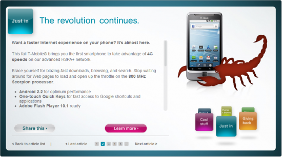 T-Mobile G2: de revolutie gaat door