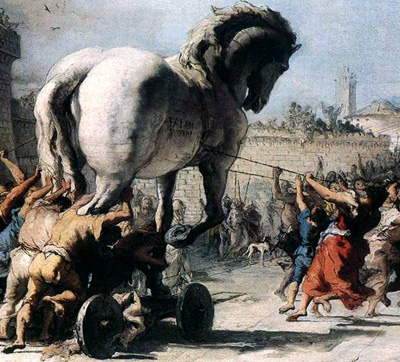 Russen opnieuw slachtoffer van Trojaans paard