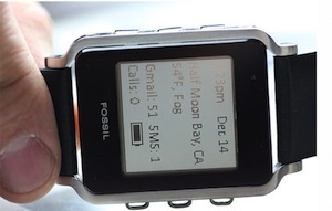 Fossil ontwikkelt horloge met Android- en Blackberry-koppeling