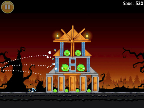 Angry Birds Seasons in de Android Market