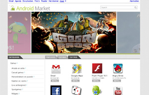 Google lanceert webversie van Android Market