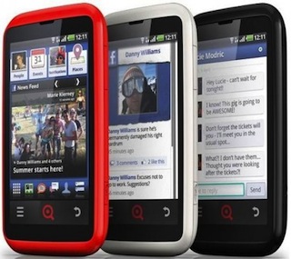 INQ Cloud Touch Facebook-telefoon vanaf 6 april verkrijgbaar in UK