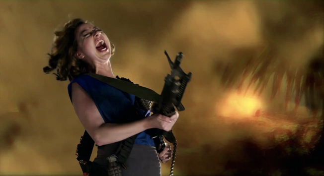 Kristen Schaal schittert in promo’s van Sony Ericsson Xperia Play