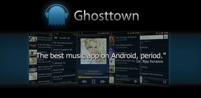 Nieuwe muziek zoeken met Ghosttown voor Android