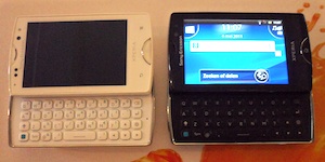 Hands-on met de Sony Ericsson Xperia Mini en Mini Pro