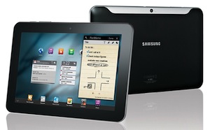 Samsung gaat in Galaxy Tab 8.9 twee verschillende touchscreens toepassen