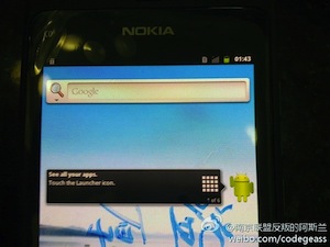 Gespot: Nokia N9 met Android