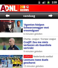 AD.nl brengt Android-nieuwsapplicatie uit