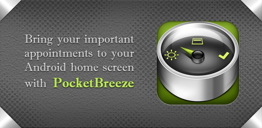 PocketBreeze plaatst je agenda op je homescreen
