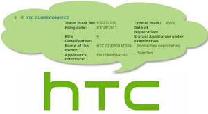 HTC werkt aan eigen NFC-technologie CloseConnect