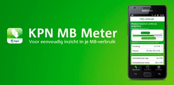 KPN brengt KPN MB Meter voor Android uit om dataverkeer te meten