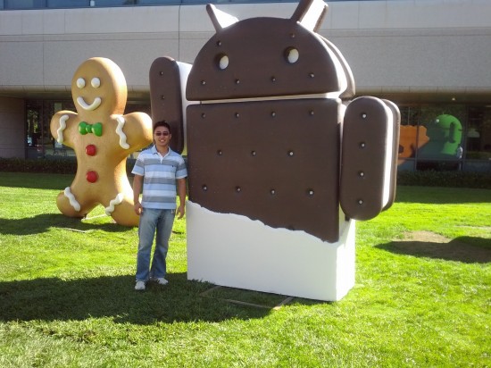 Twitteraccount @Android geopend met teaservideo Ice Cream Sandwich