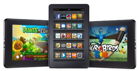Amazon richt apart bedrijf op voor Amazon Kindle tablet