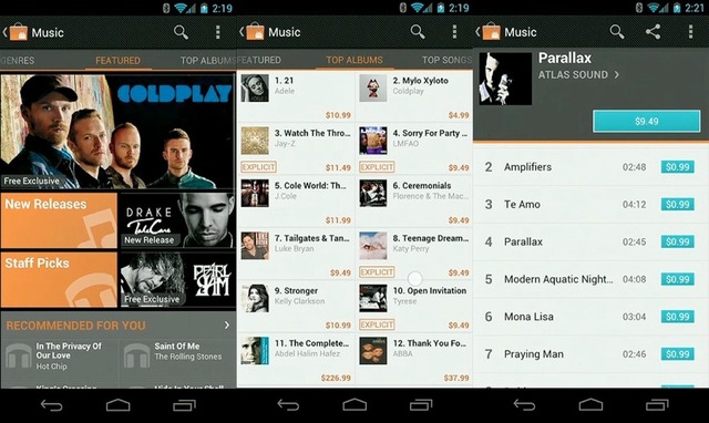 Google Music Store officieel gelanceerd in de Verenigde Staten