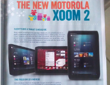 Motorola Xoom 2 met 8.2 inch scherm gaat 399 euro kosten