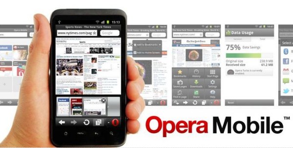 Opera Mini en Opera Mobile vernieuwd met datateller