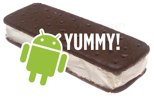 Android 4.0 Ice Cream Sandwich broncode nu beschikbaar