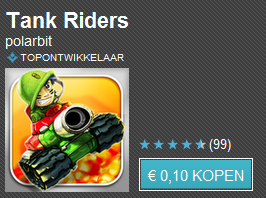Tien apps voor tien cent dag 9 met o.a. Tank Riders, ezPDF Reader & SwiftKey X