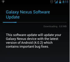 Android 4.0.2 nu beschikbaar voor de Galaxy Nexus