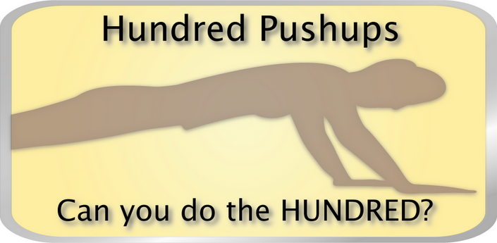 Leer honderd keer op rij opdrukken in zes weken met Hundred Pushups