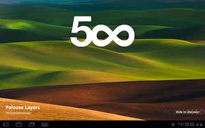 Foto-community 500px brengt Android-app uit