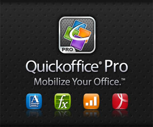 QuickOffice Pro krijgt meer lettertypes en betere spellingscontrole