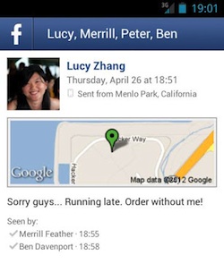 Facebook Messenger krijgt update: leesbevestiging en locatie van vrienden